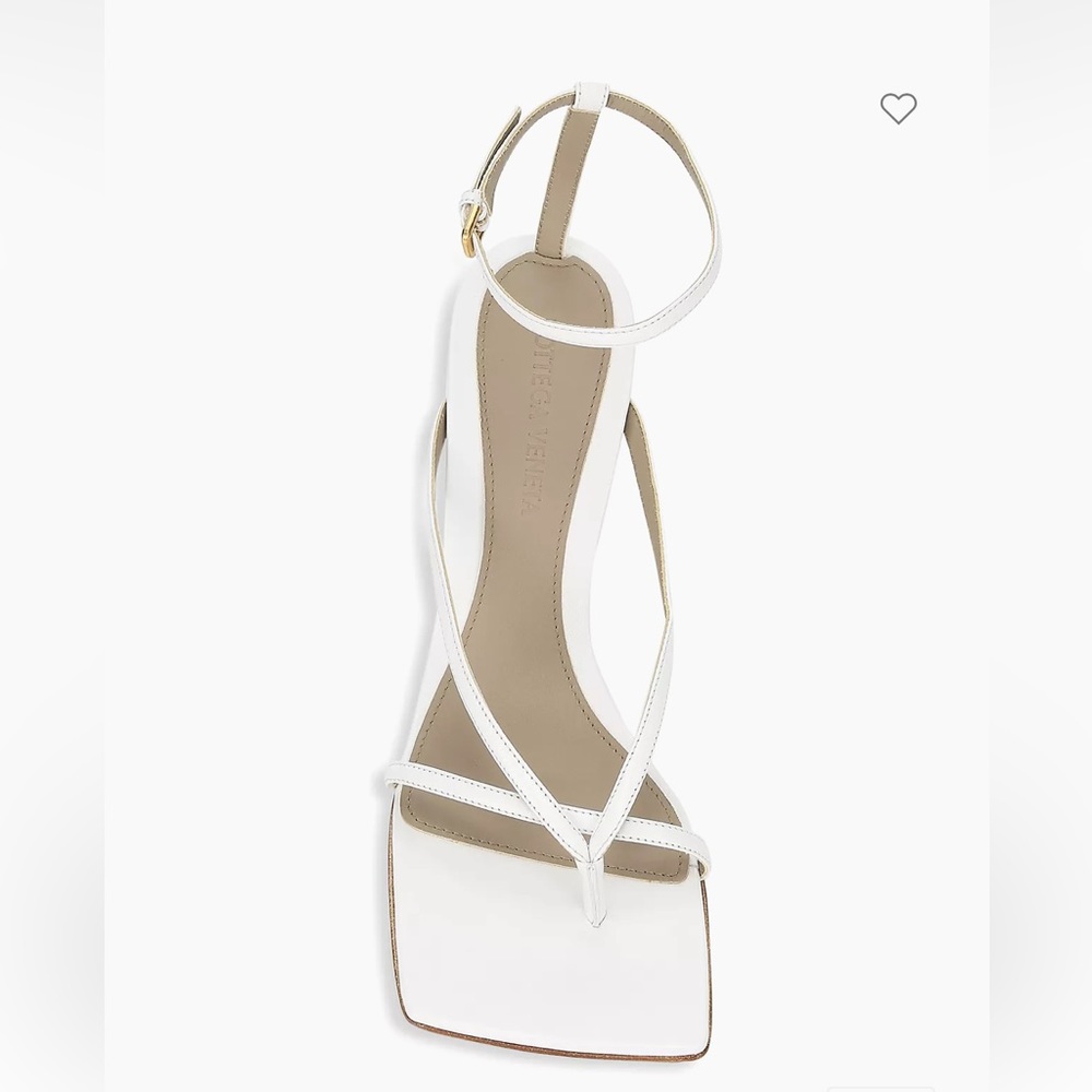 NEW Bottega Veneta white sandals